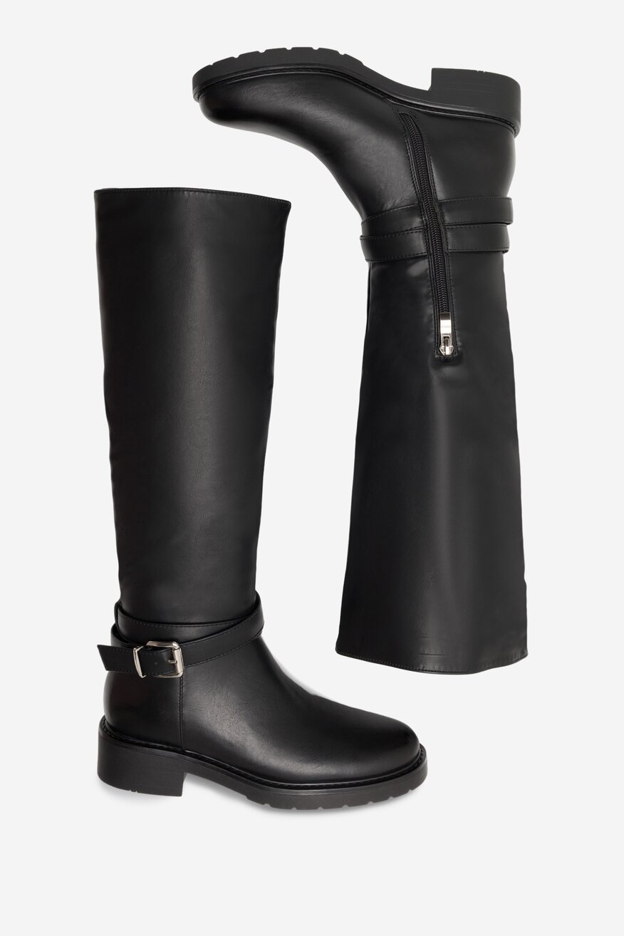 Kozaki DeeZee STELLA H12936-1 Czarny