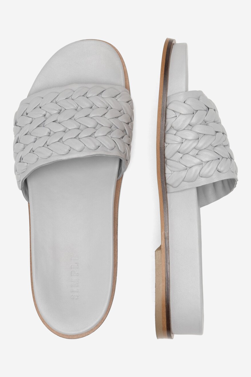 Klapki SIMPLE MIRELLA-35557 Niebieski