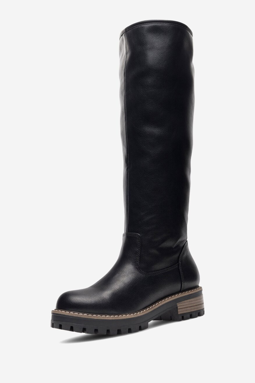 Kozaki Clara Barson ROSA SWS5120-01 Czarny