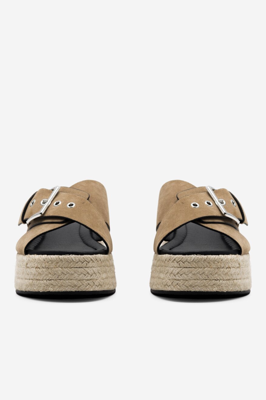 Klapki DeeZee ZOE WSS-100722-01 Khaki