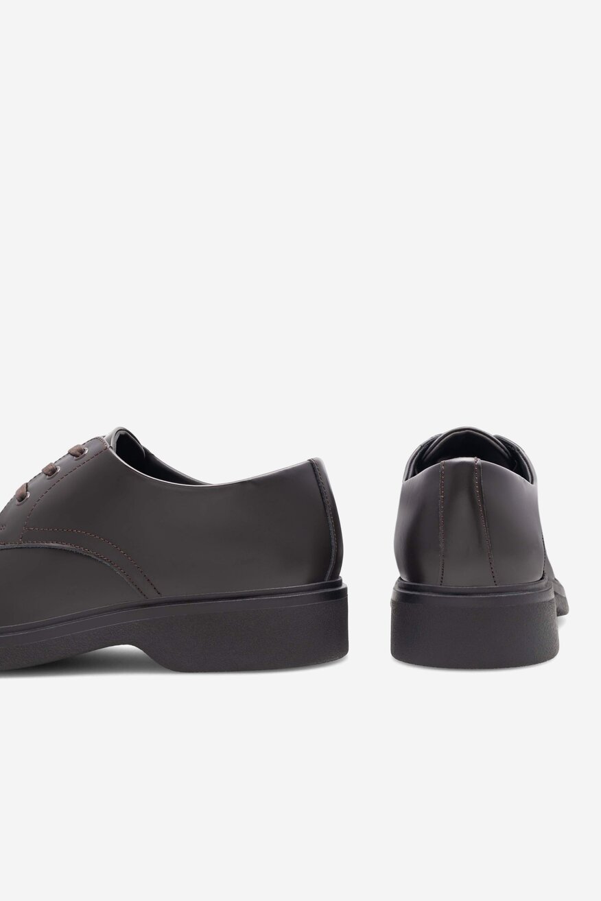 Półbuty Badura JIMM-01 123AM Brązowy ciemny