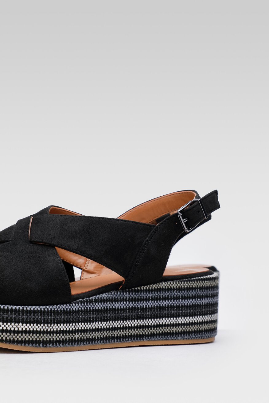 Sandały Clara Barson MELITTA WS22127-02 Czarny