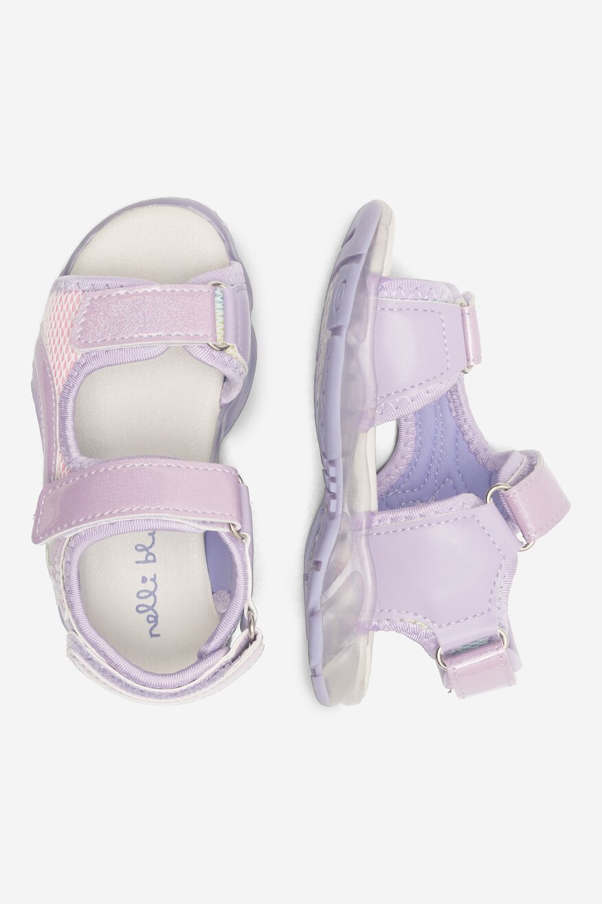 Sandały Nelli Blu CM220725-1 Fioletowy