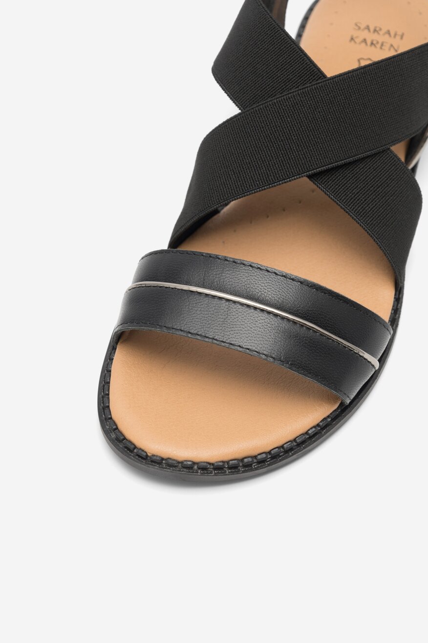 Sandały Sarah Karen EST-FIONA-03 Czarny