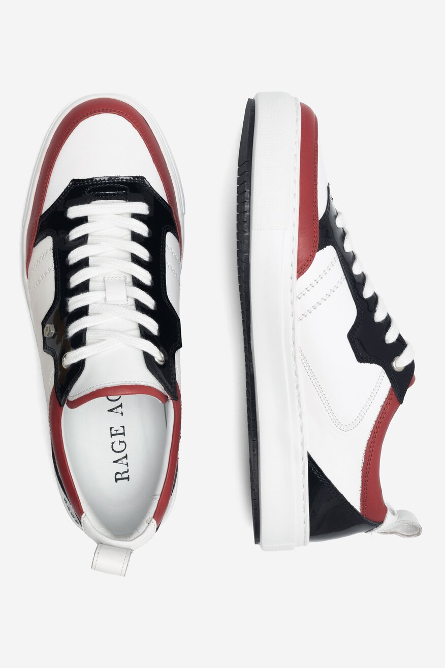 Półbuty RAGE AGE ROWSON-23 MI08 Czerwony