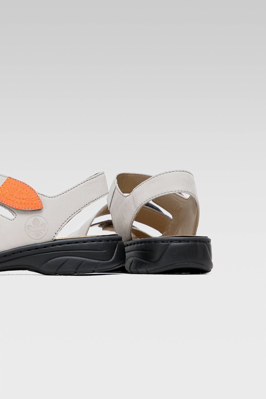 Sandały Rieker 64565-40 Beżowy