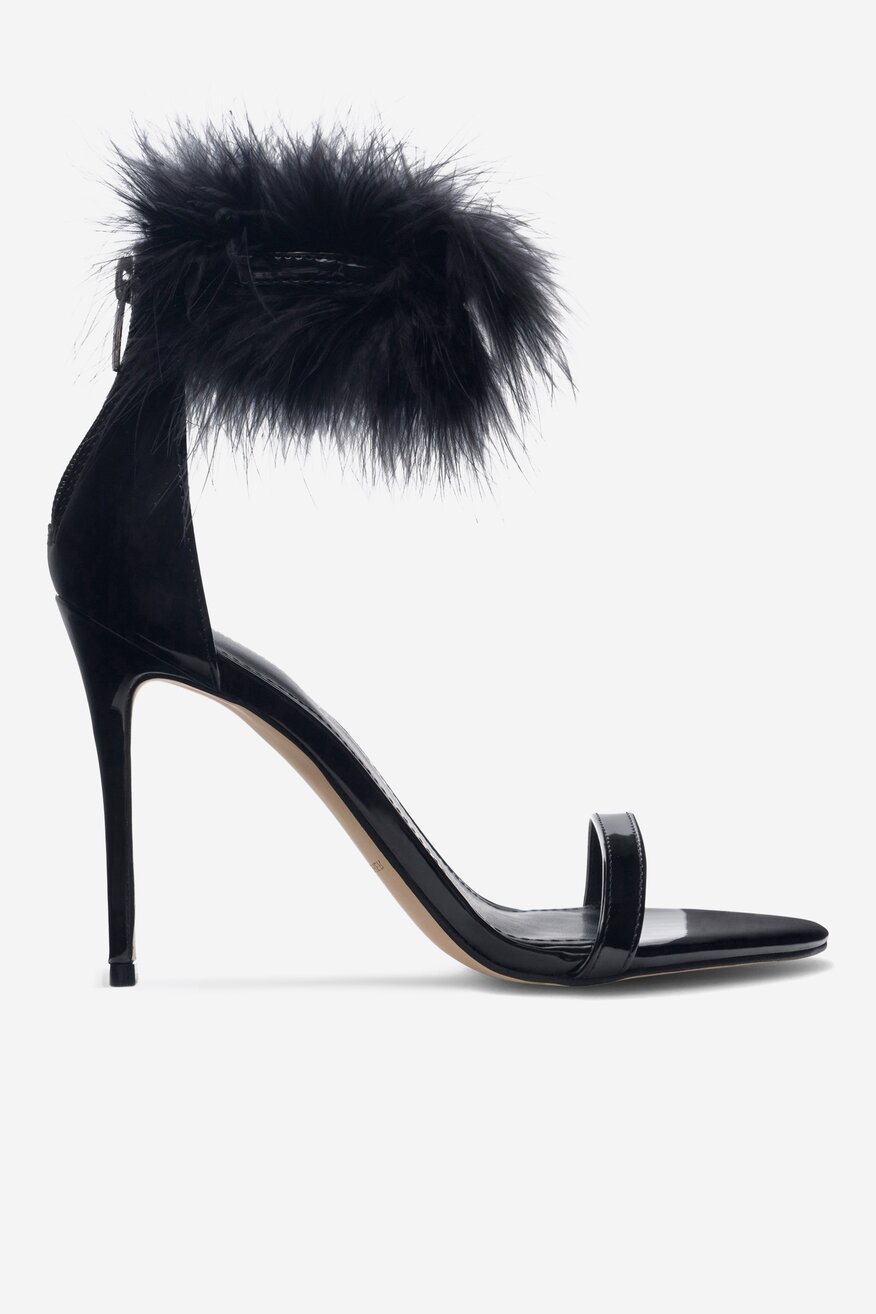 Sandały MARC FISHER F-GENIVY BLK01 Czarny