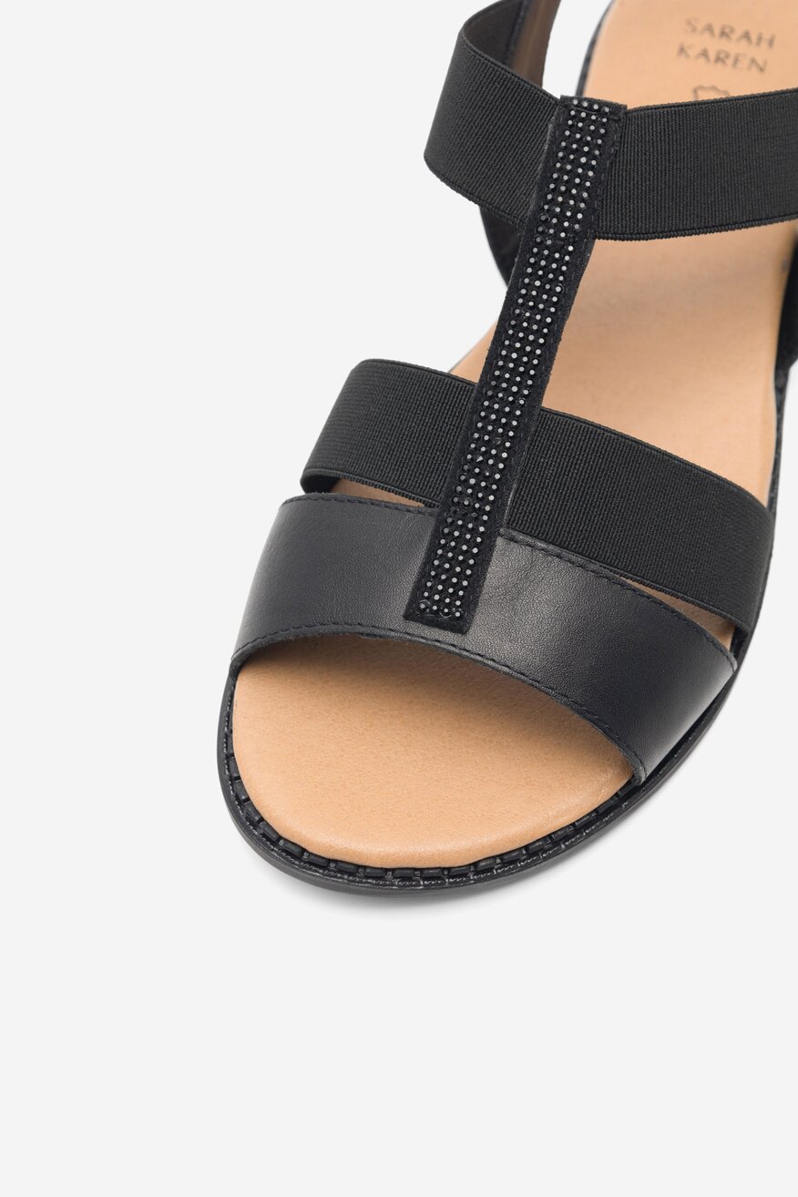 Sandały Sarah Karen EST-FIONA-02 Czarny