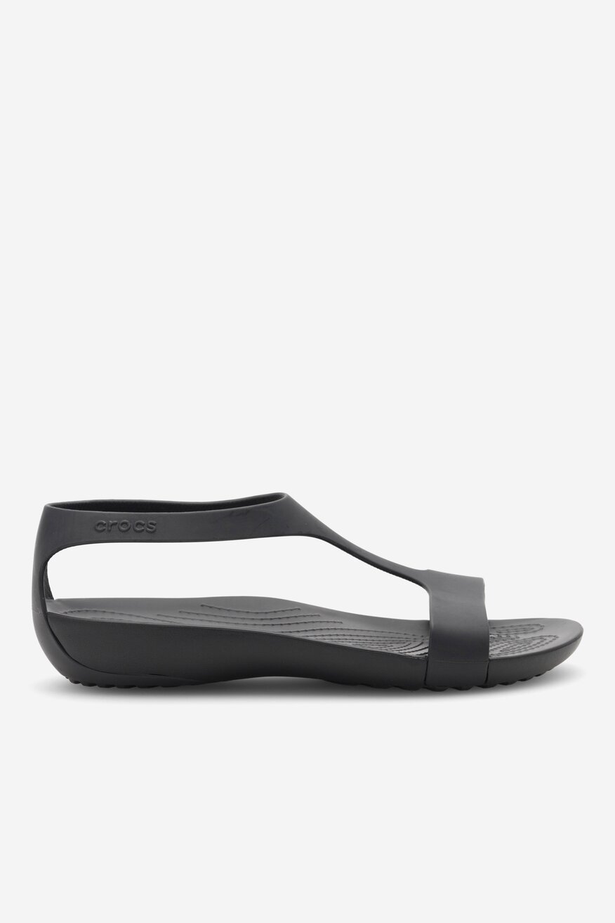 Klapki basenowe Crocs SERENA SANDAL 205469-060 Czarny