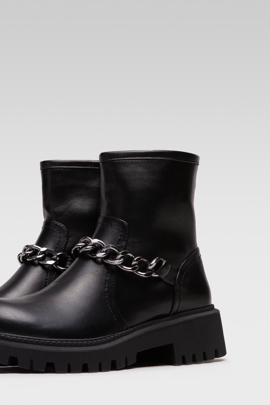 Botki DeeZee H13073A-4 Czarny