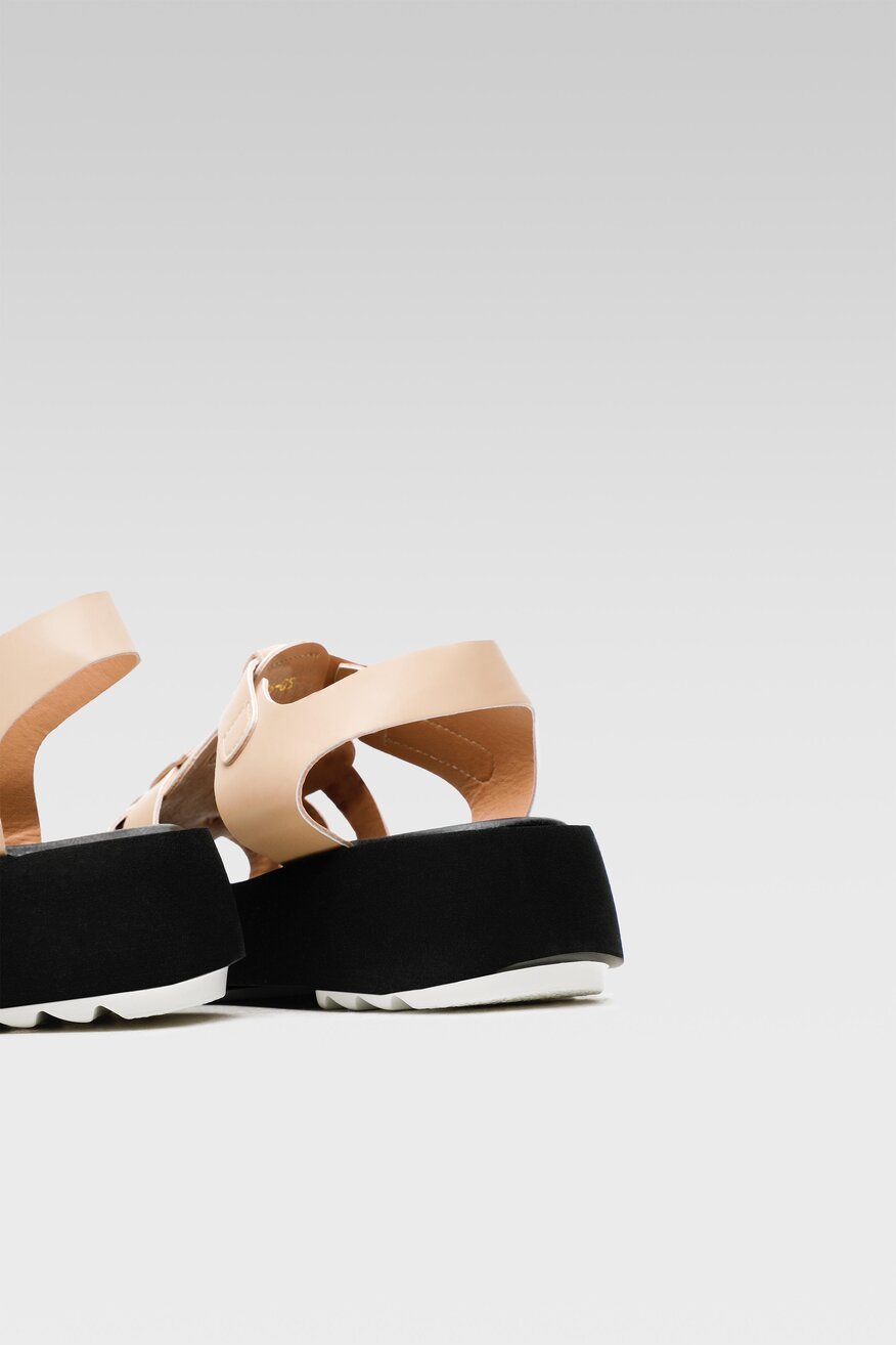 Sandały Jenny Fairy WS116-05 Beżowy ciemny