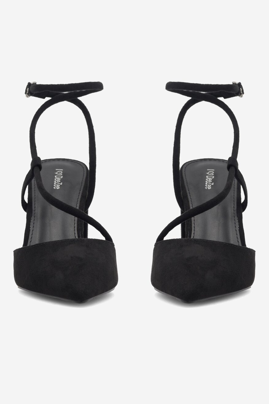 Czółenka DeeZee AISCHA KL-HH4587-21 Czarny