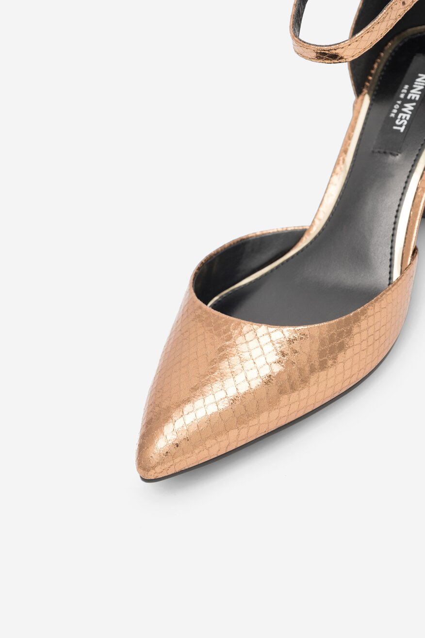 Czółenka NINE WEST FARIA FF-2377 Brązowy