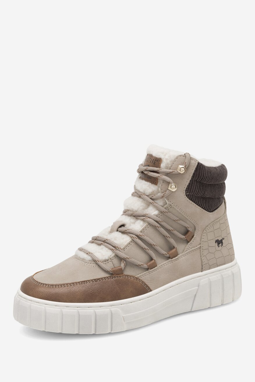 Trzewiki Mustang 1446-601 Beżowy