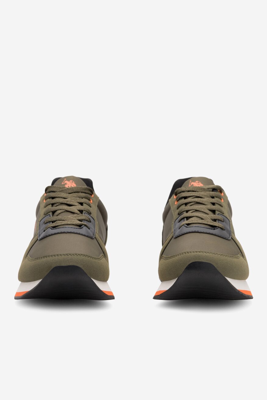 Sneakers U.S. POLO ASSN. NOBIL011M/CNH1 Zielony ciemny