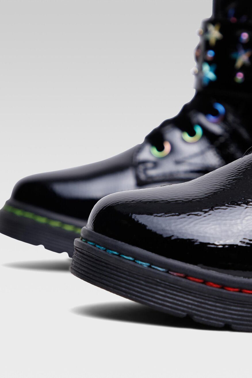 Kozaki Nelli Blu CMYF001-50 Czarny