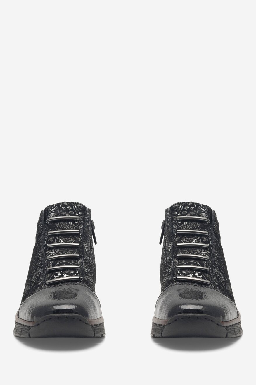 Trzewiki Rieker 53778-00 Czarny