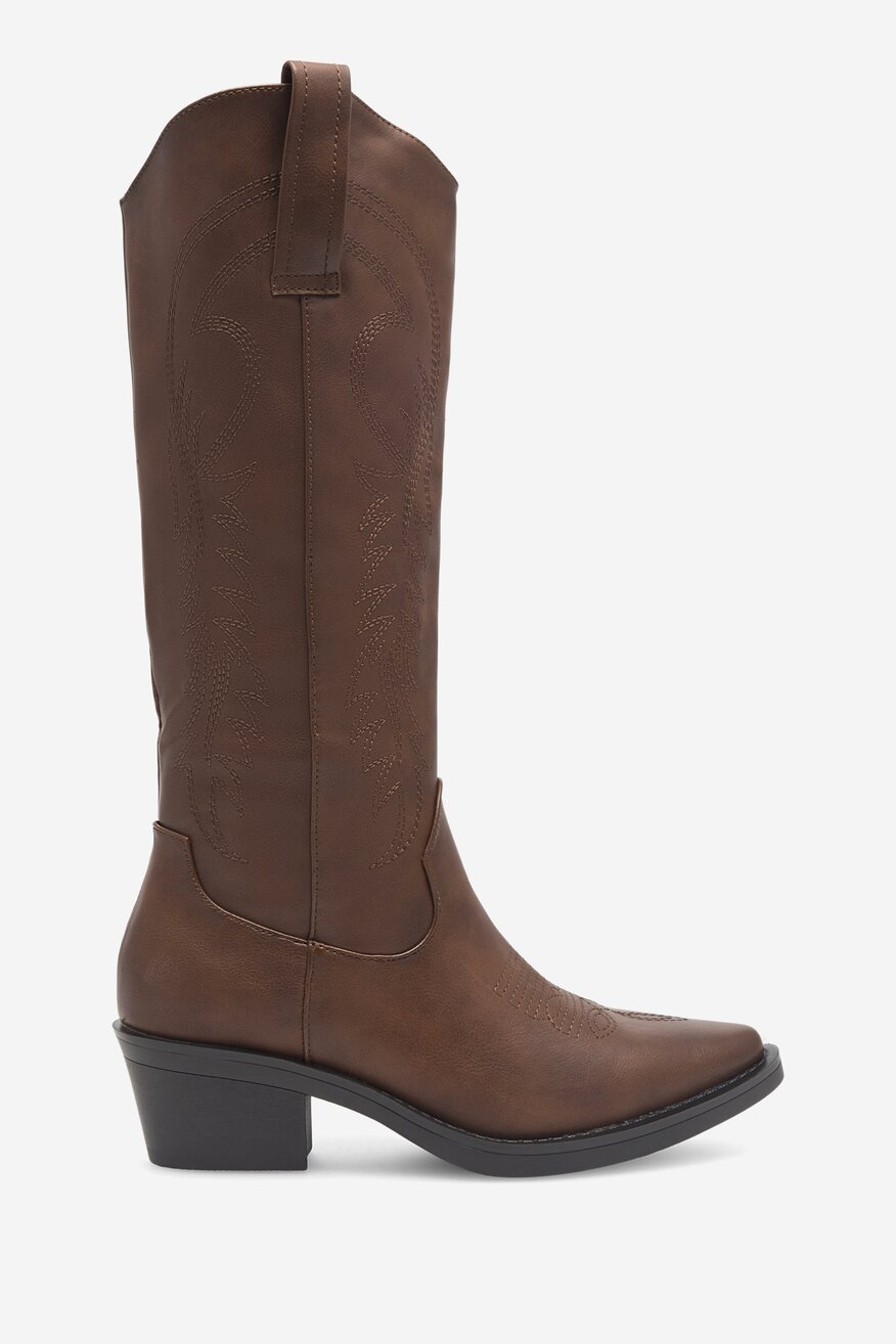 Kozaki Jenny Fairy GAJA HY236891-10A Brązowy