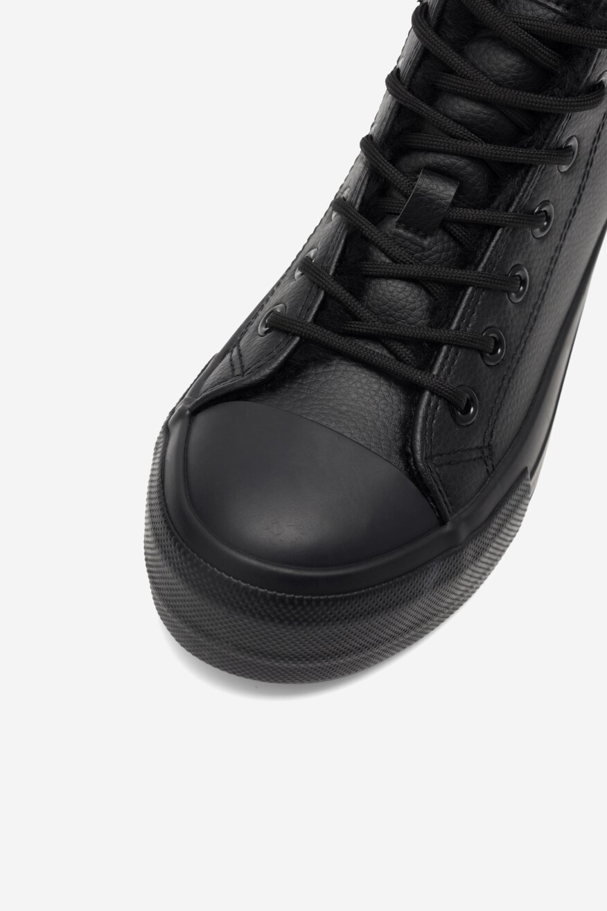 Trampki Sprandi PLIMSNOW WP40-OG128 Czarny