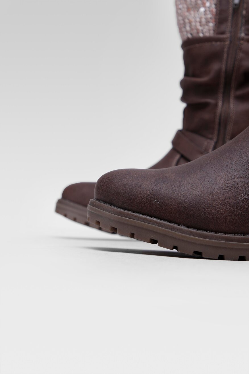 Kozaki S.Oliver RED LABEL 5/5-46600/27 Brązowy