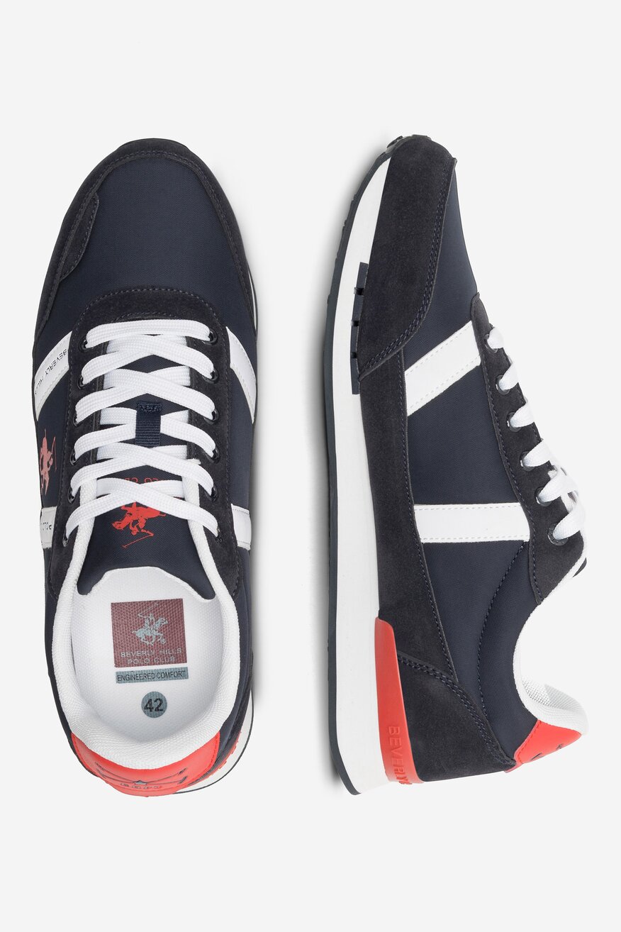 Sneakers Beverly Hills Polo Club AMICI-01 Granatowy
