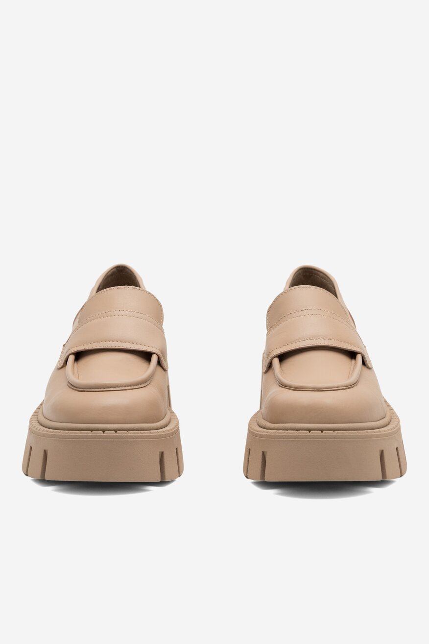 Półbuty Badura NAPOLI-25710NAP Beżowy