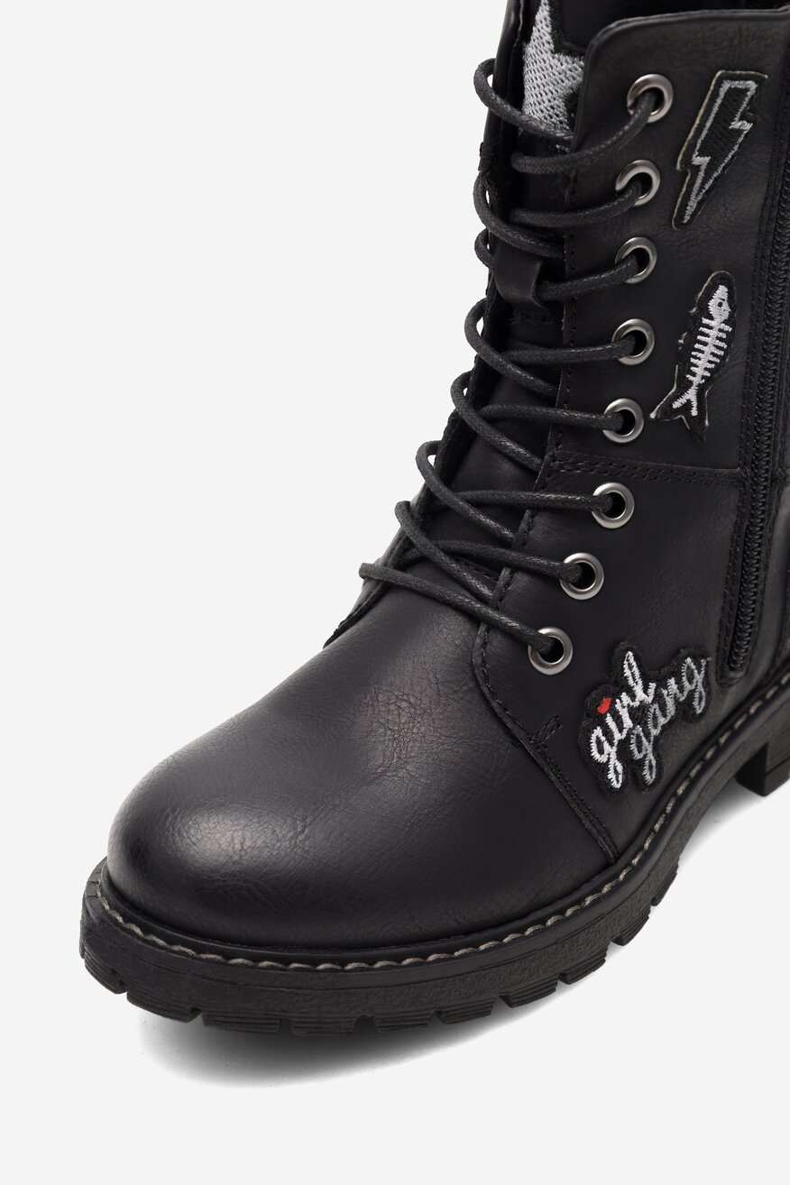 Trzewiki Nelli Blu CS2665-06A Czarny