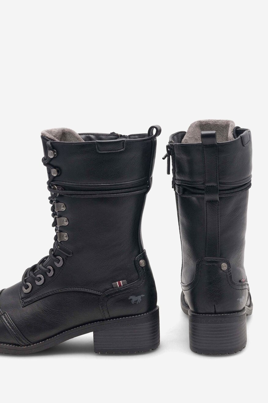 Trzewiki Mustang 1402-501 Czarny