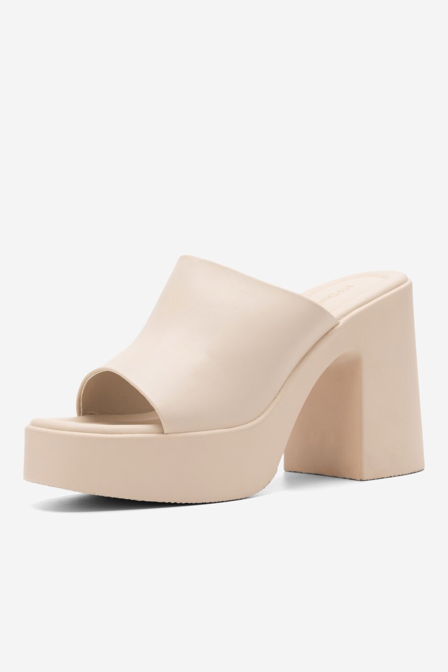 Klapki DeeZee MEGYN H85819-1 Beżowy