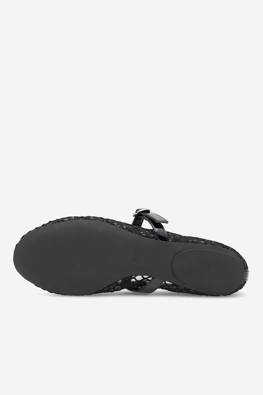 Baleriny Jenny Fairy SUNRISE WYL04166-2 Czarny