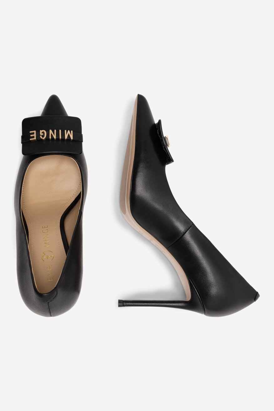 Czółenka EVA MINGE KONSTANCA-1013 Czarny