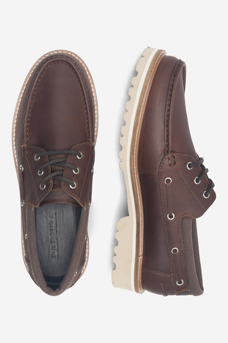Półbuty Badura HENRY-08 MI07 Brązowy