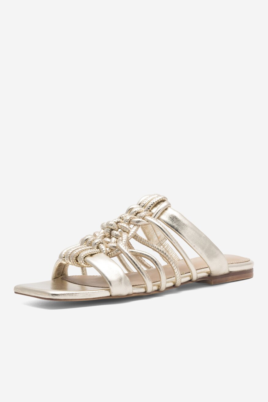 Klapki RAGE AGE VANNES-107303 Złoty