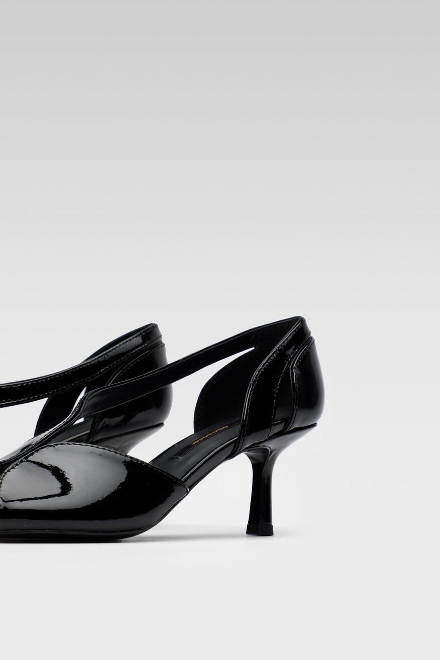 Czółenka Gino Rossi V908-97-1 Czarny