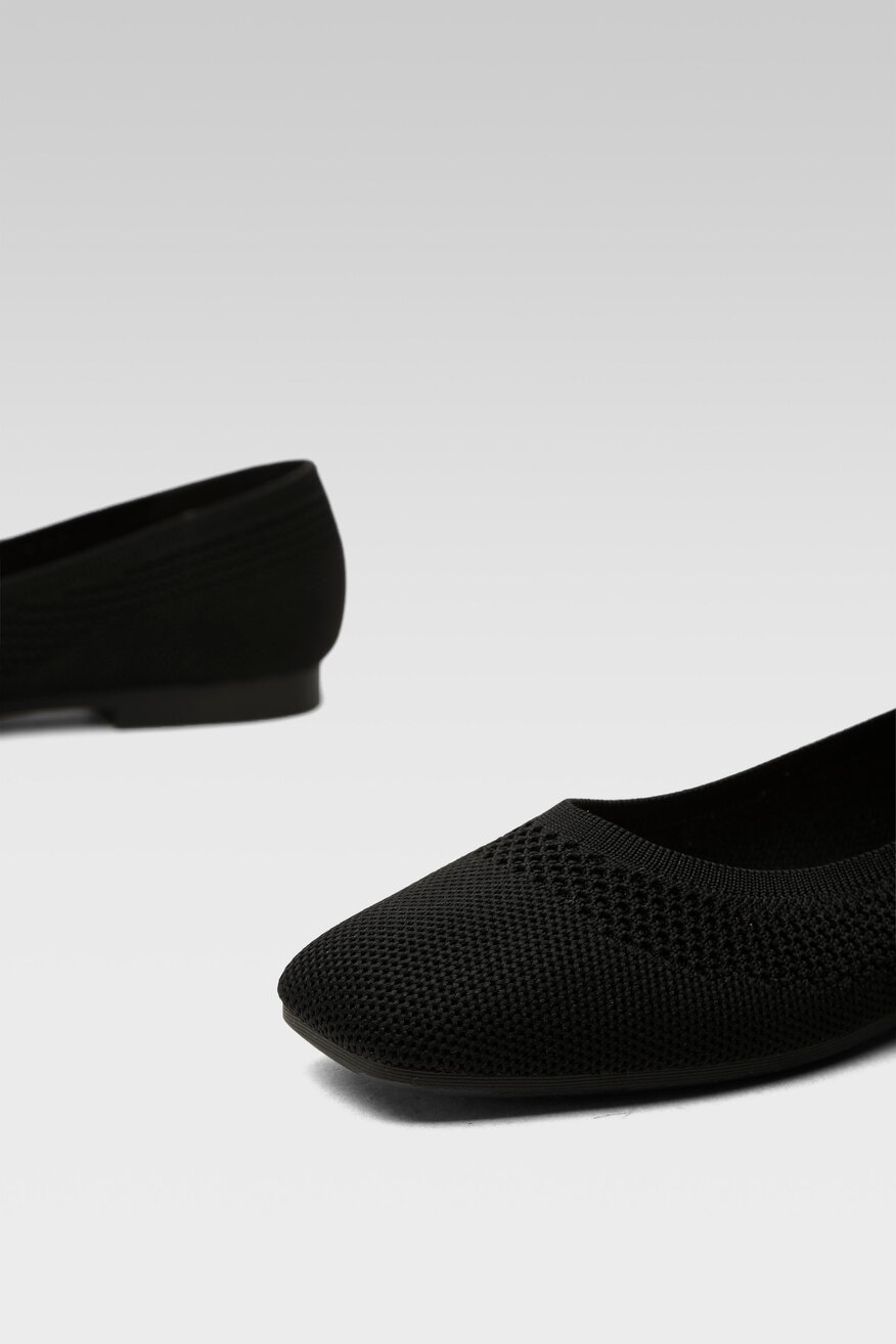 Baleriny Jenny Fairy WSS20594-05 Czarny