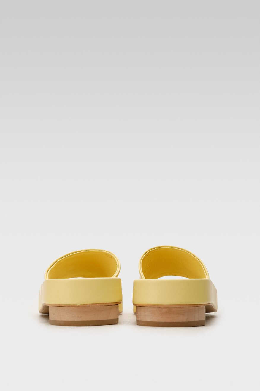 Klapki Gino Rossi 22SS17 Żółty