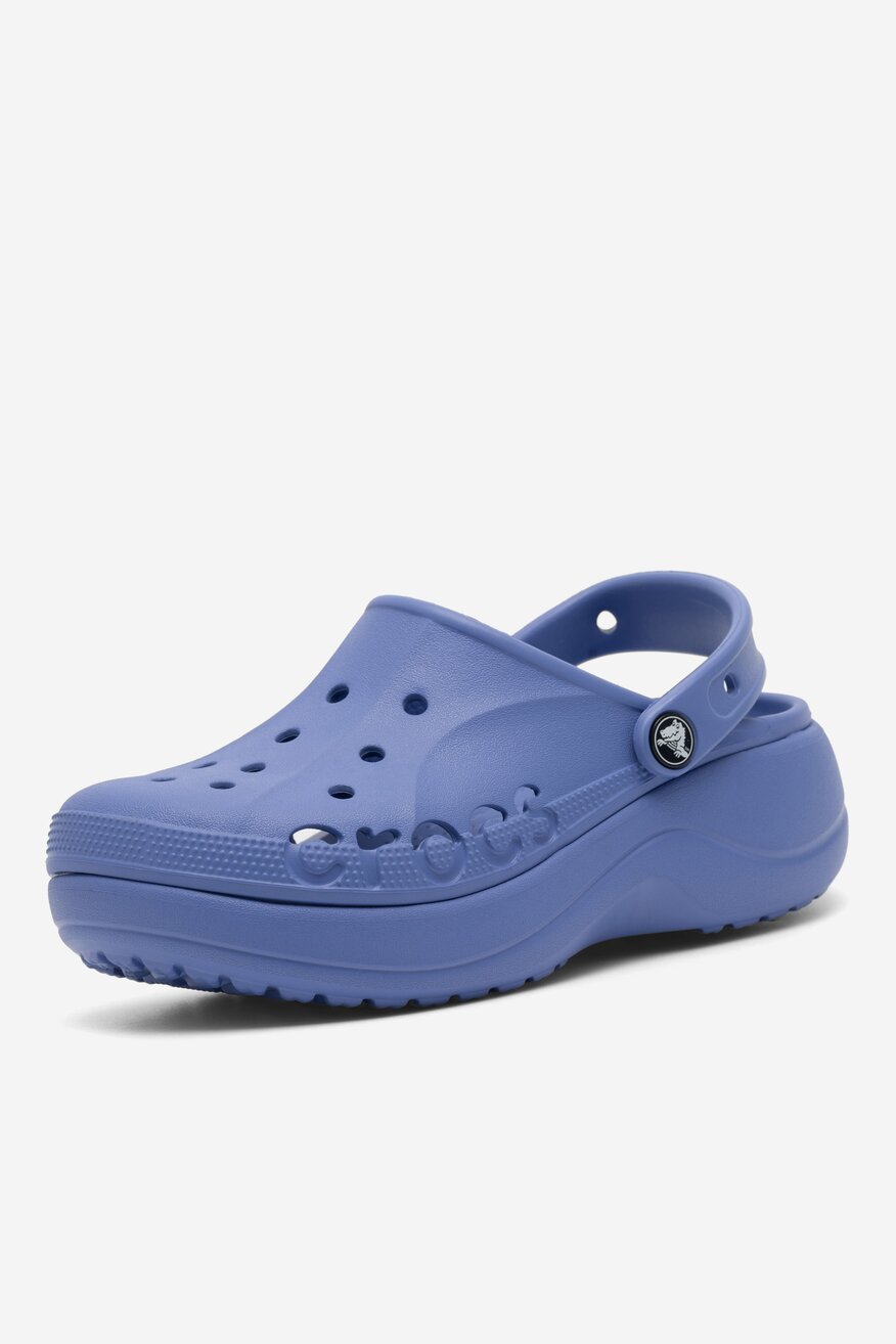 Klapki basenowe Crocs BAYA PLATFORM CLOG 208186-434 NEW Fioletowy
