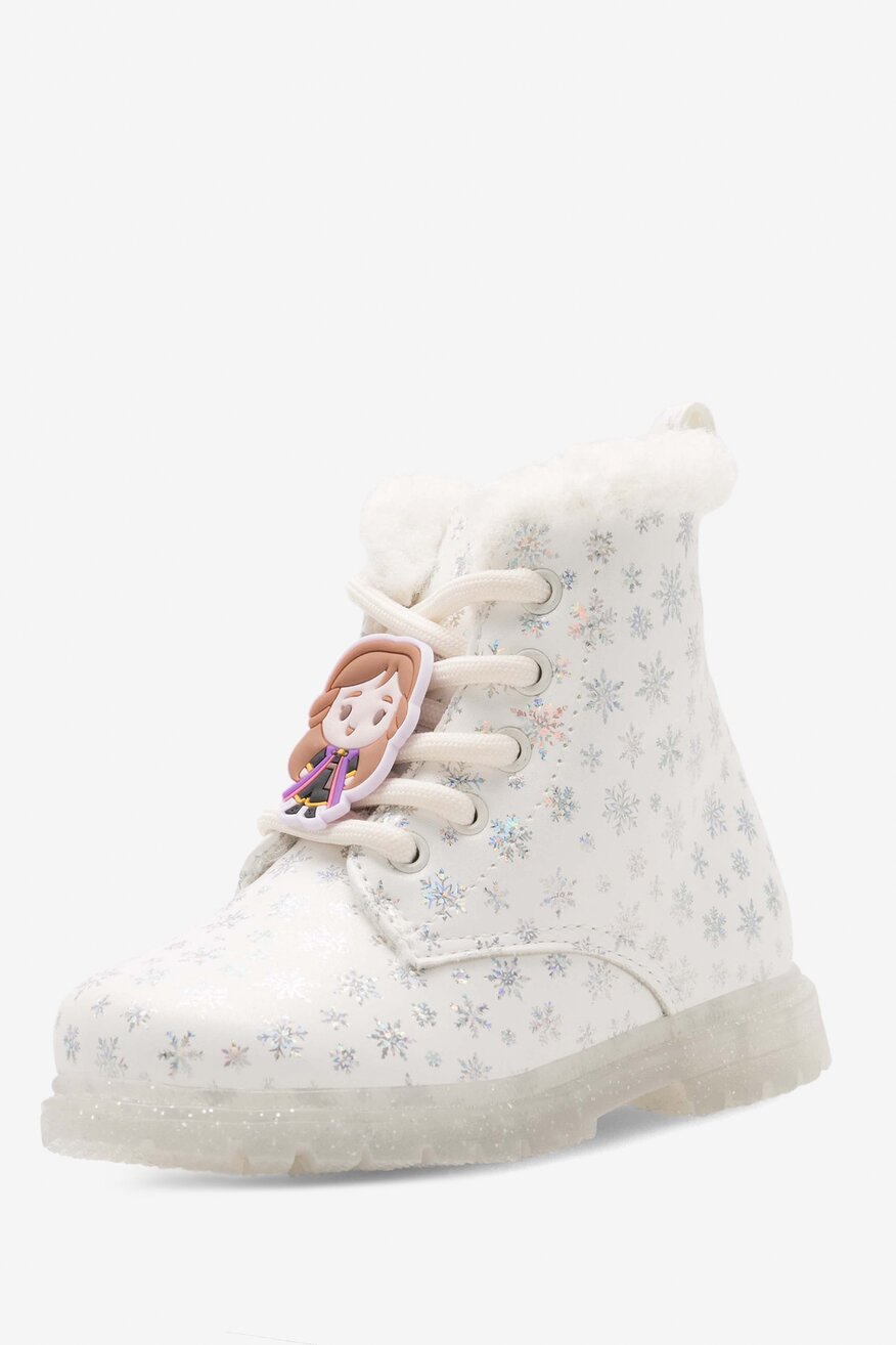 Trzewiki Frozen AW23-103DFR Srebrny