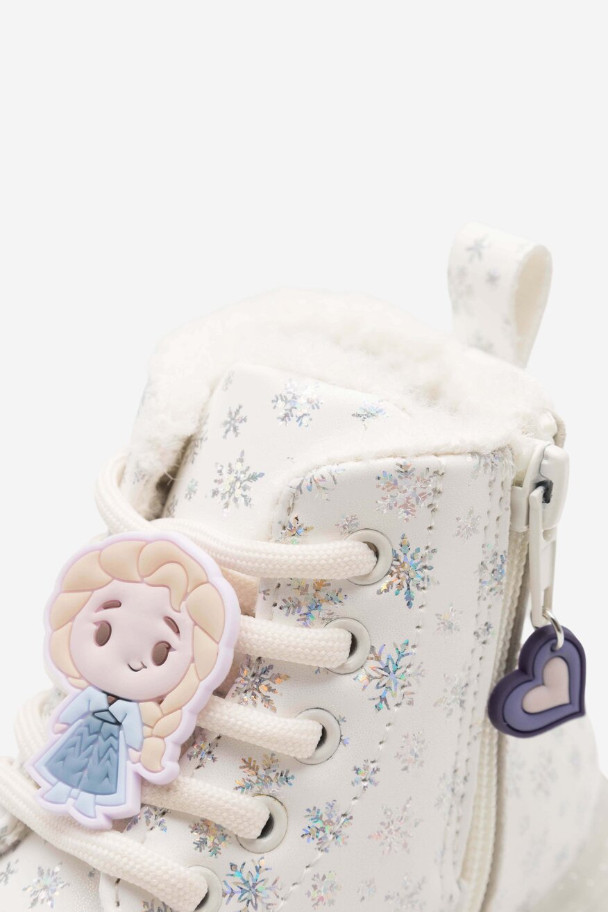 Trzewiki Frozen AW23-103DFR Srebrny