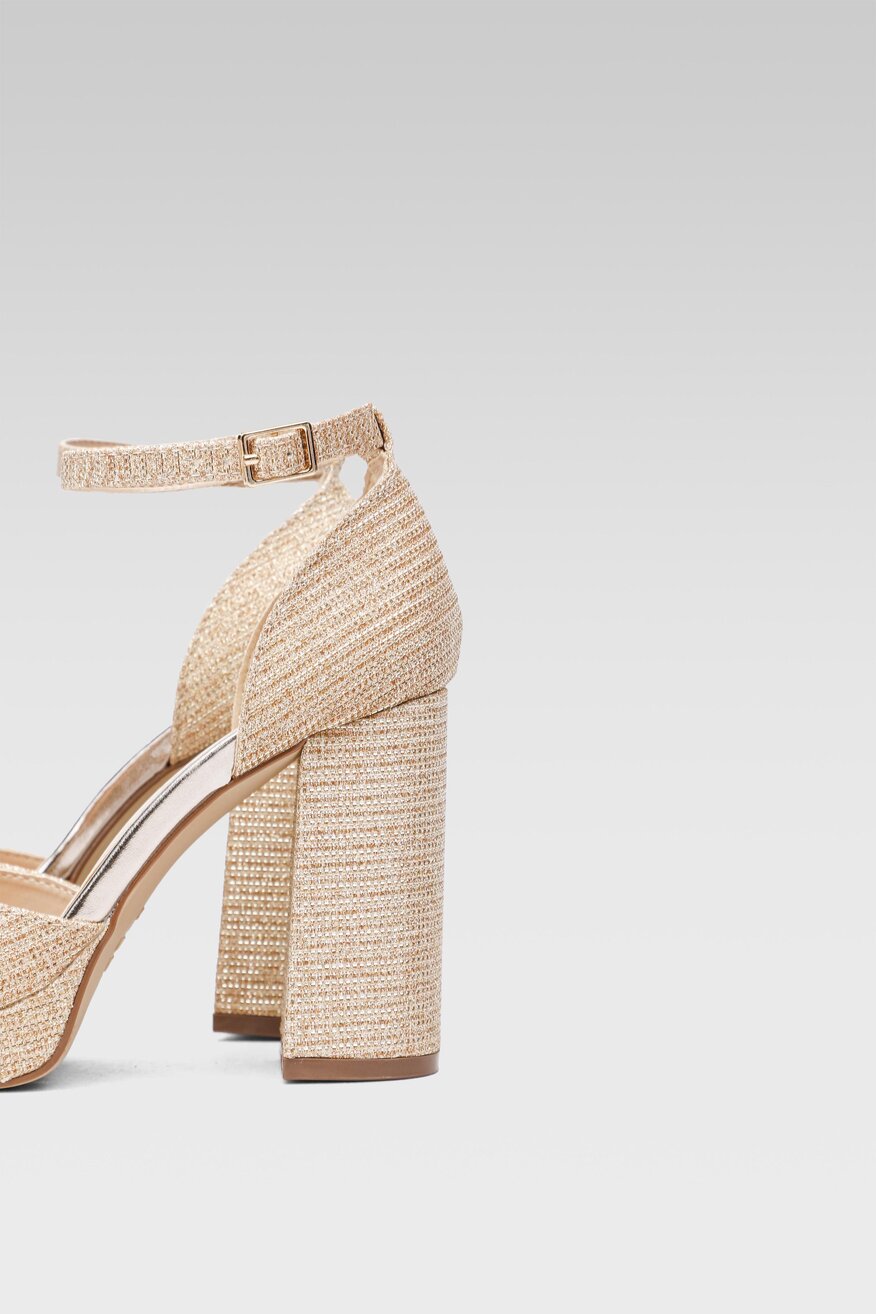 Sandały Jenny Fairy LS5665-06 Złoty