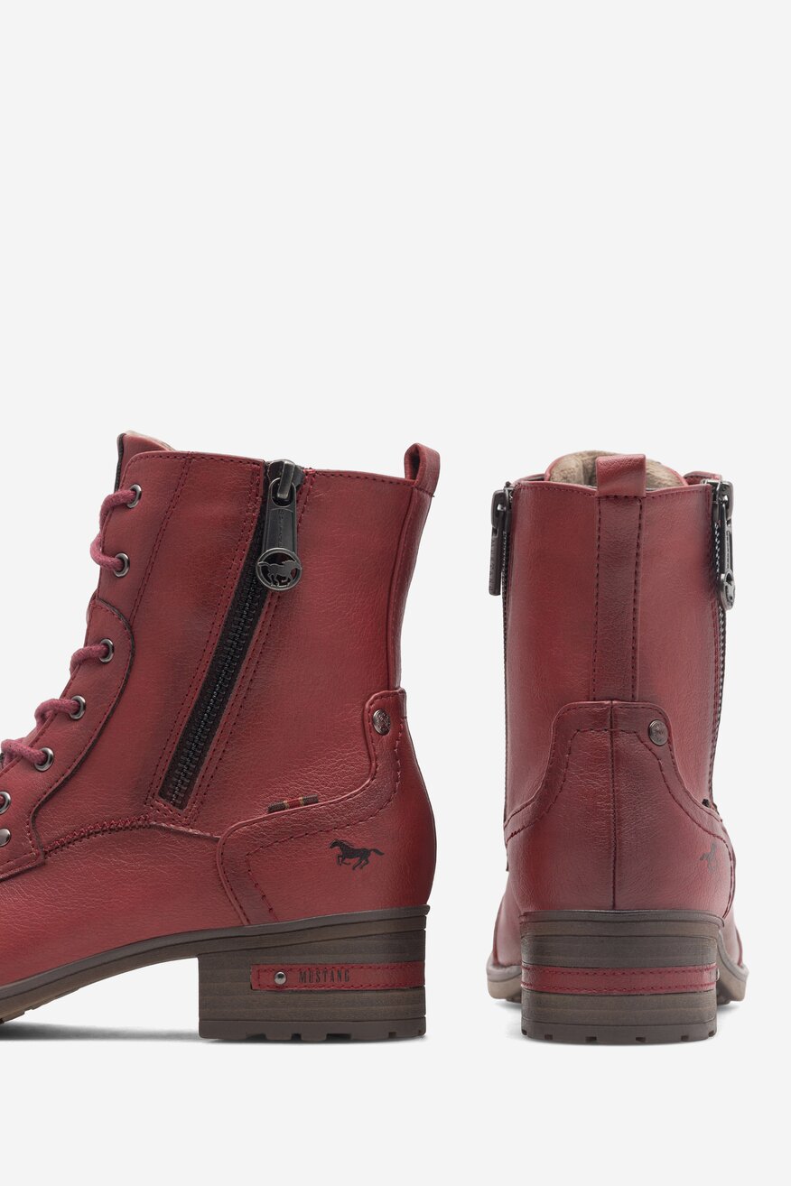 Trzewiki Mustang 1229-513-5 Czerwony