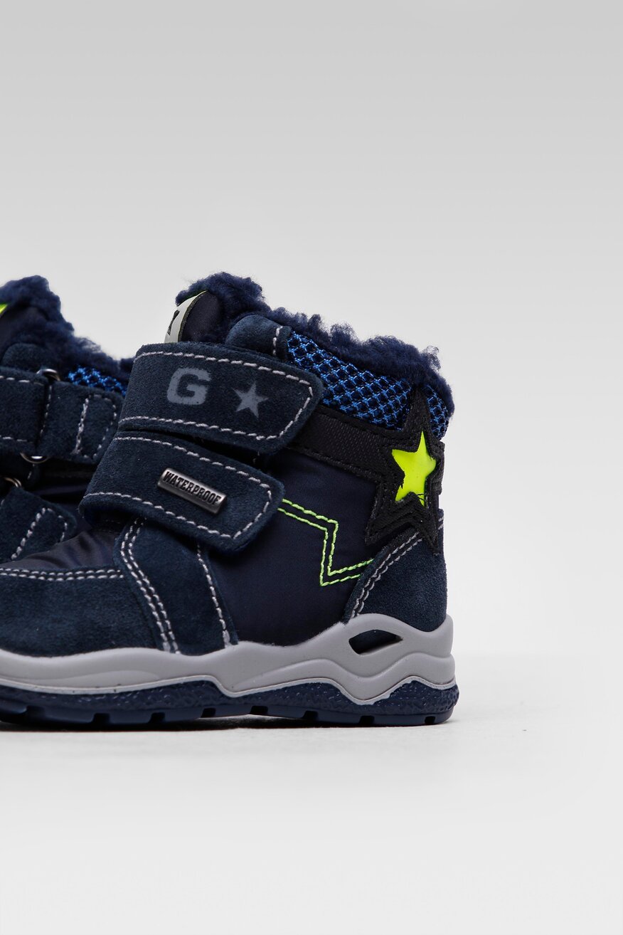 Botki Twisty 833818 7030/030 Granatowy