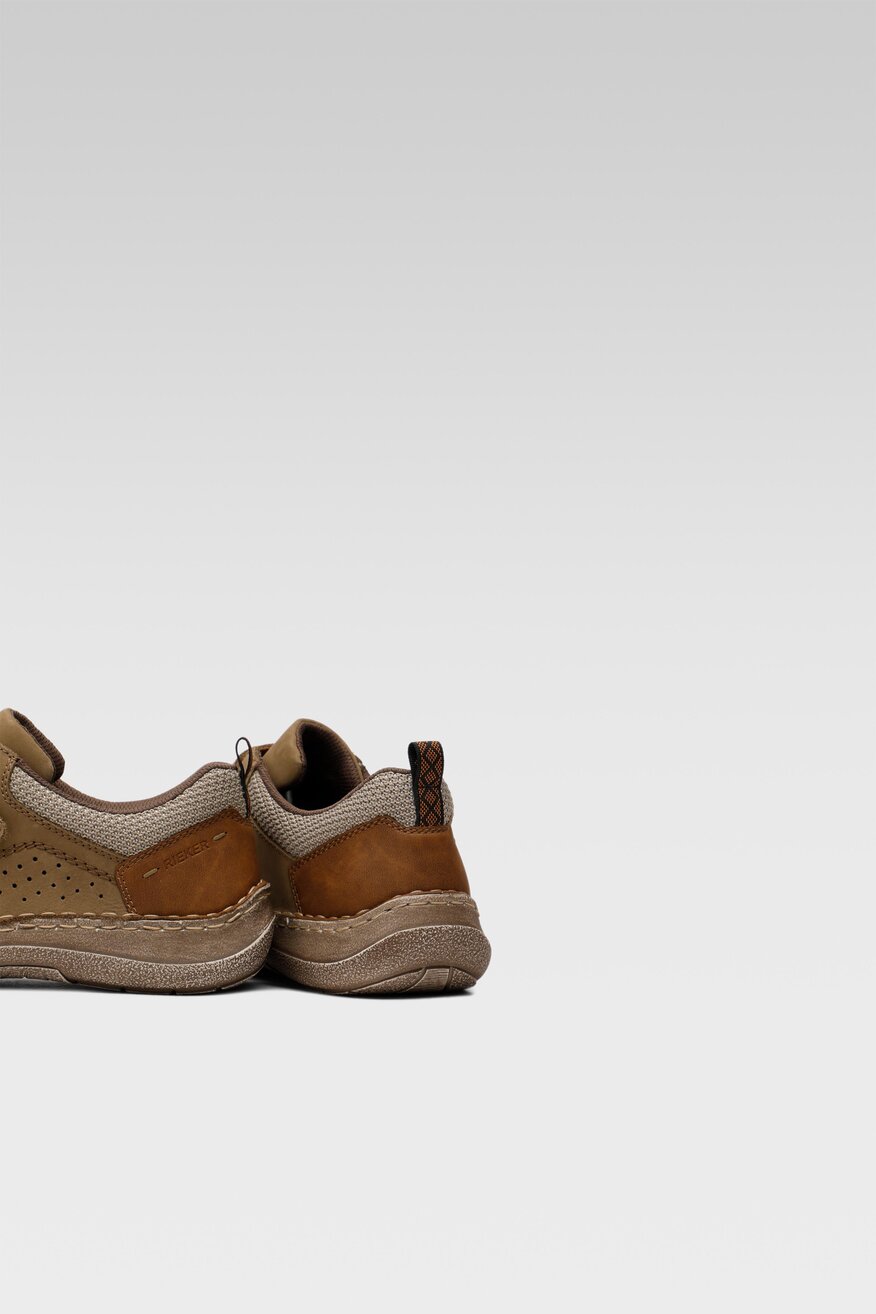 Półbuty Rieker 03058-64 Beżowy ciemny