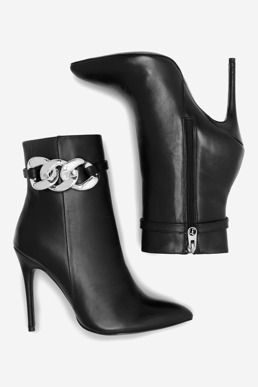 Botki EVA MINGE MURCJA-110474 Czarny