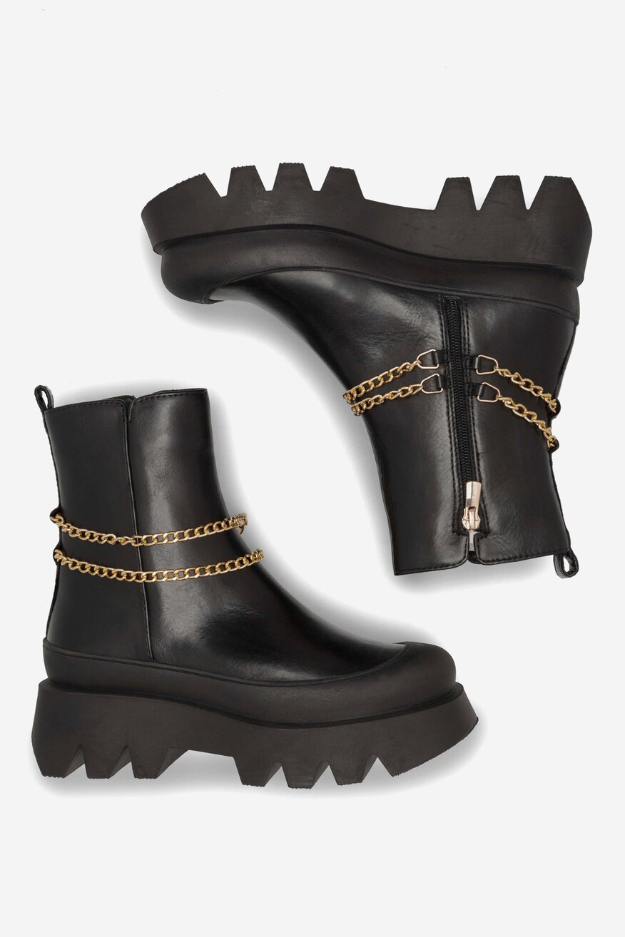 Botki EVA MINGE IDEM-001 Czarny