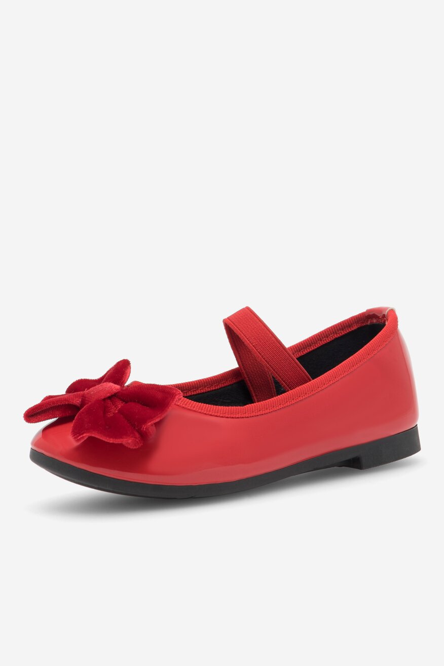 Baleriny Nelli Blu CM220831-31(III)DZ Czerwony