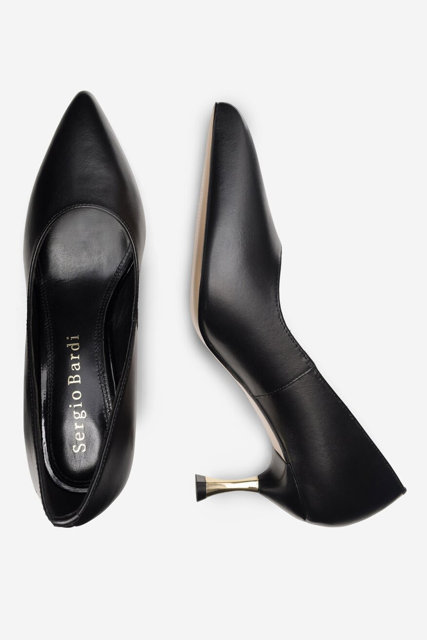 Czółenka Sergio Bardi WFA1935-1ZA-SB Czarny