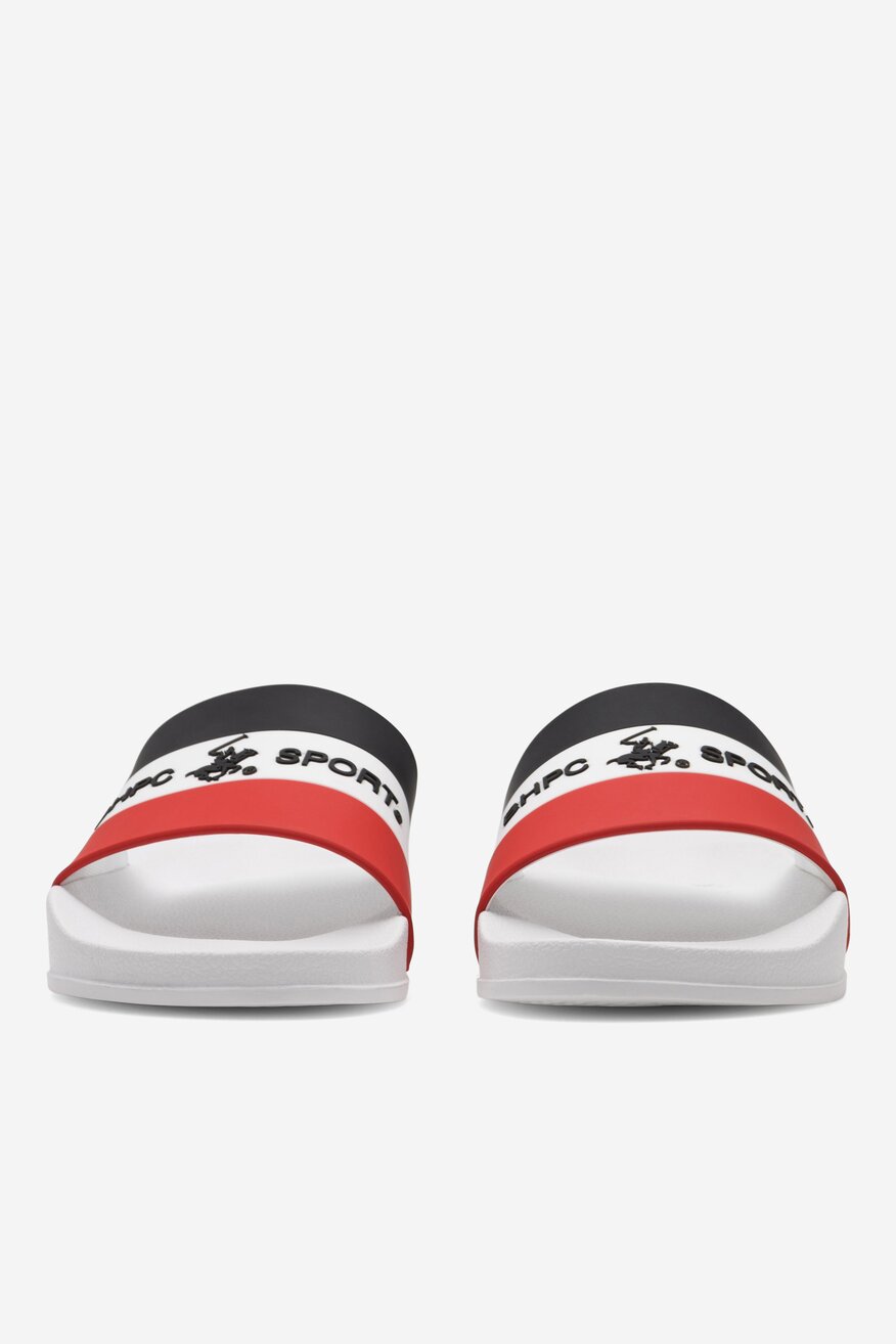 Klapki basenowe Beverly Hills Polo Club MP-CA23054-1C Biały