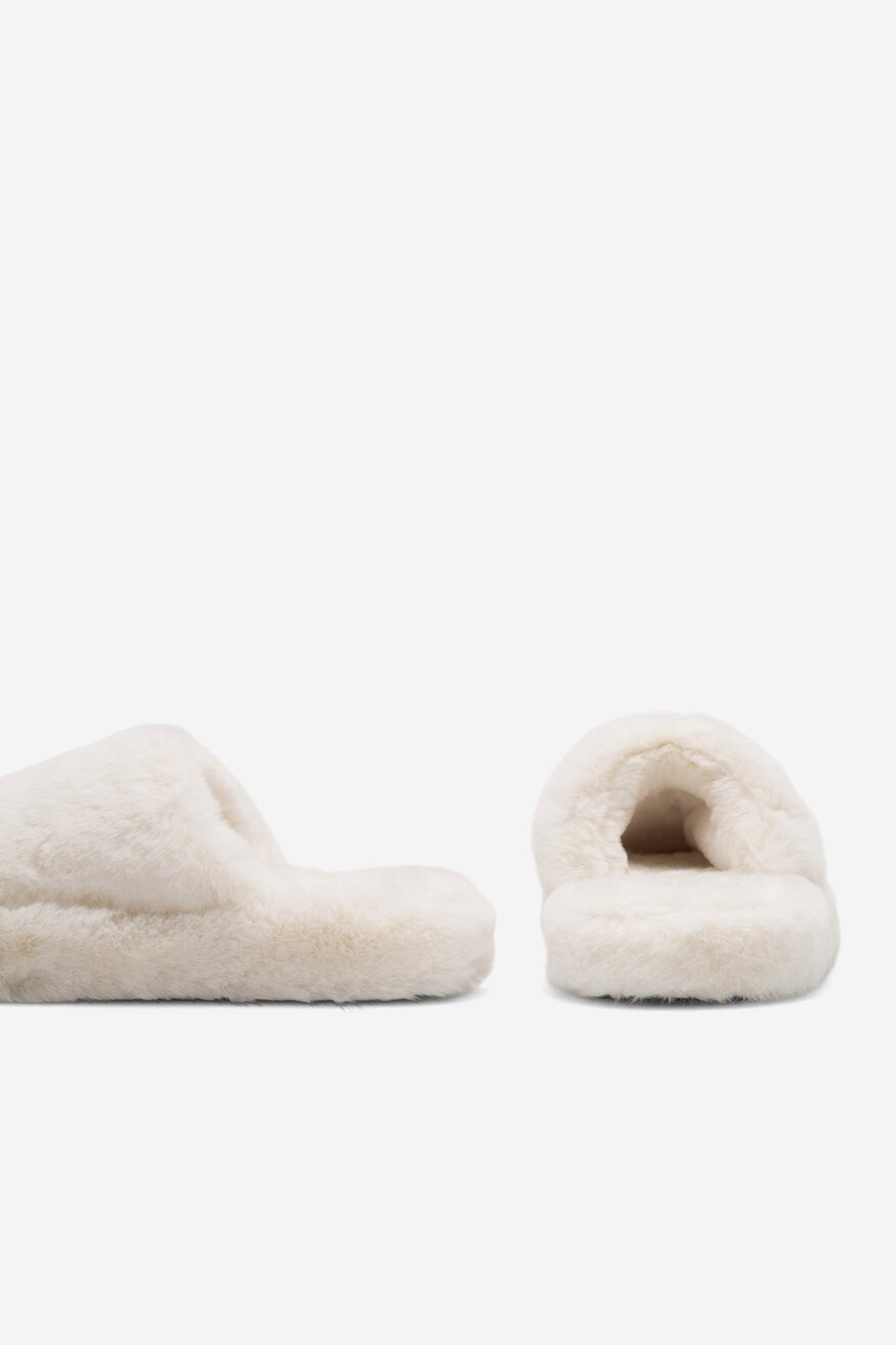 Kapcie DeeZee DE-10 Kremowy