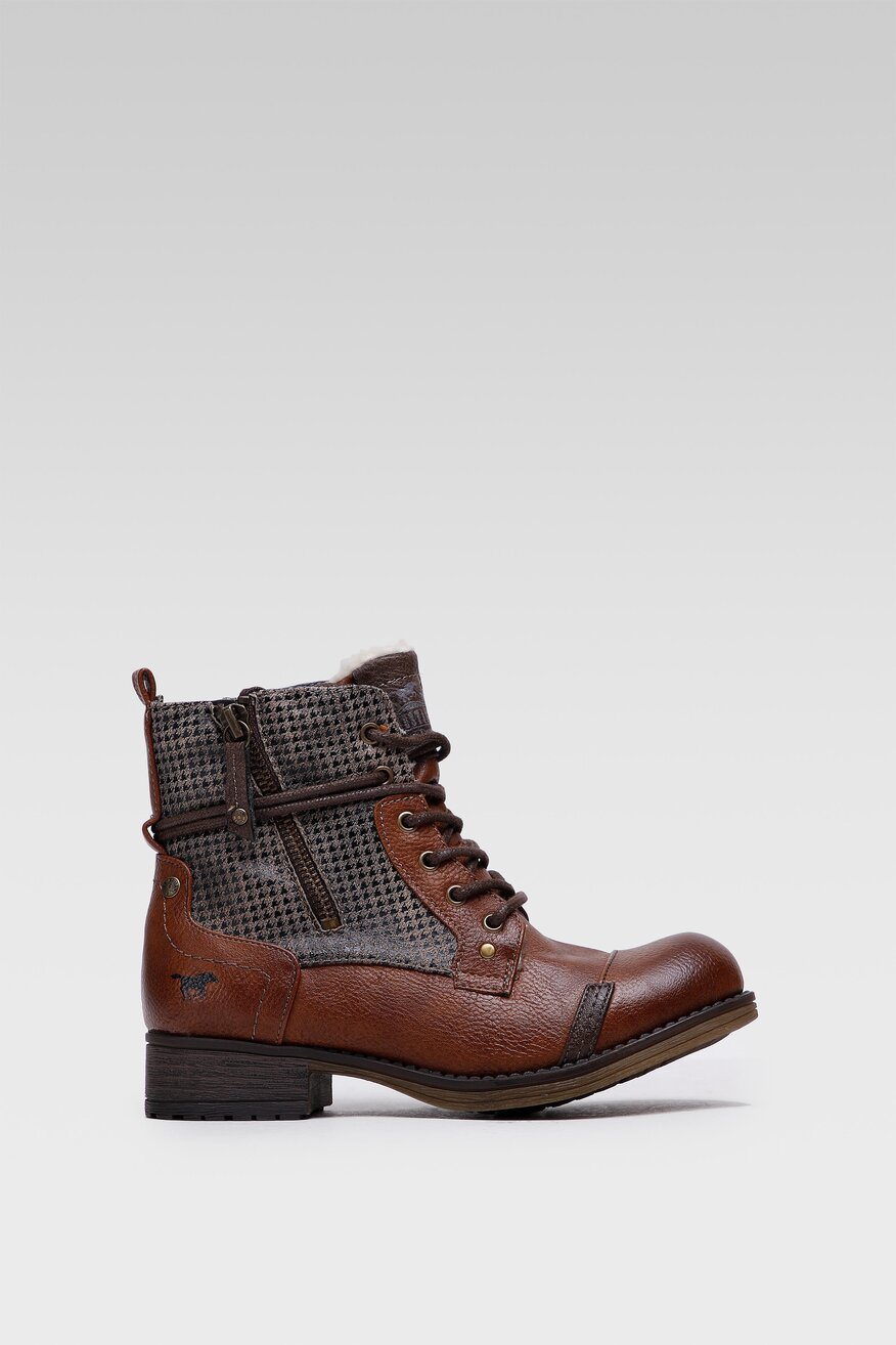 Trzewiki Mustang 5026-621 Brązowy